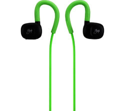 Goji GINBT15 Wireless Bluetooth Headphones - Black & Green